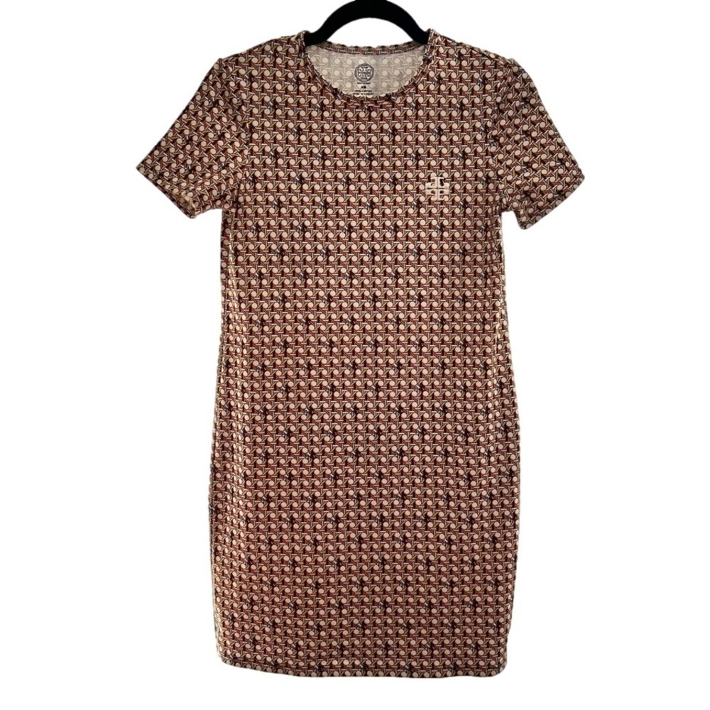 Tory Burch Basket Weave t-shirt dress - Picture 2 of 10